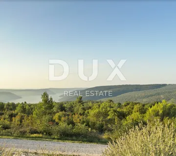 ISTRA, BARBAN - Građevinsko zemljište s pogledom na more i prirodu - cover