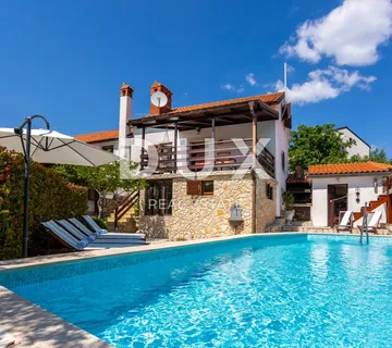 OTOK KRK, VRBNIK (okolica) - PRILIKA! Kuća s bazenom i jacuzzijem - cover