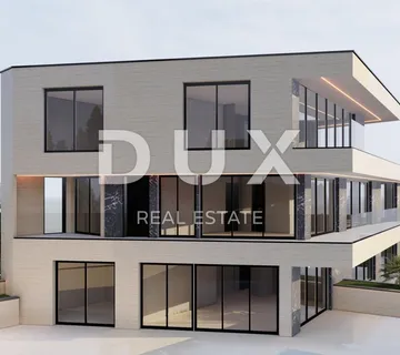 OTOK KRK, VRBNIK - Građevinsko zemljište s projektom luksuzne zgrade