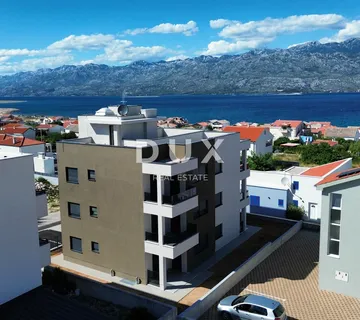ZADAR, RAŽANAC - Novogradnja! Podno grijanje, lift, pogled na more, spremište...! S1
