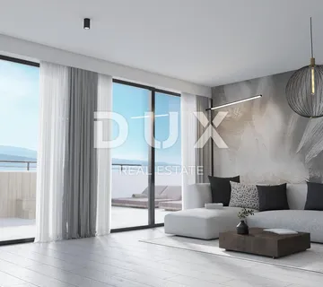 KRALJEVICA - Penthouse, 3S+DB u novogradnji, terasa 71 m2, pogled!