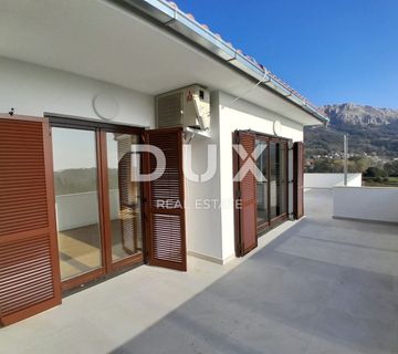 OTOK KRK, BAŠKA - Apartman 3S+DB s terasom, 1.kat, pogled na more, bazen, parking - cover