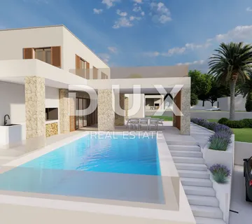 ZADAR, VIR - Moderna vila s bazenom! Novogradnja! A