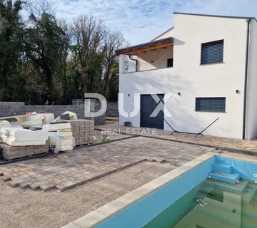 ISTRA, POREČ - Nova dvojna kuća sa bazenom 400m od mora