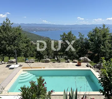 LOVRAN, DOBREĆ - Panoramski raj iznad Kvarnera – stan koji ostavlja bez daha - Dobreć, Opatija