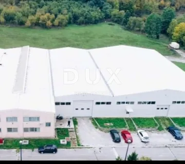 UDBINA - Dugoročni najam industrijske hale 3.524 m² s vlastitom trafostanicom (360 kW)