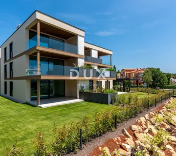 ISTRA, NOVIGRAD - Stan s vrtom u luksuznoj novogradnji