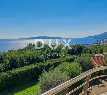 OPATIJA, POBRI - veći stan u novijoj gradnji s panoramskim pogledom na more, 3 minute od Opatije - cover