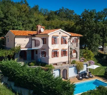 OPATIJA, IČIĆI, FALALELIĆI - vila s bazenom, saunom i prekrasnim pogledom na more - cover