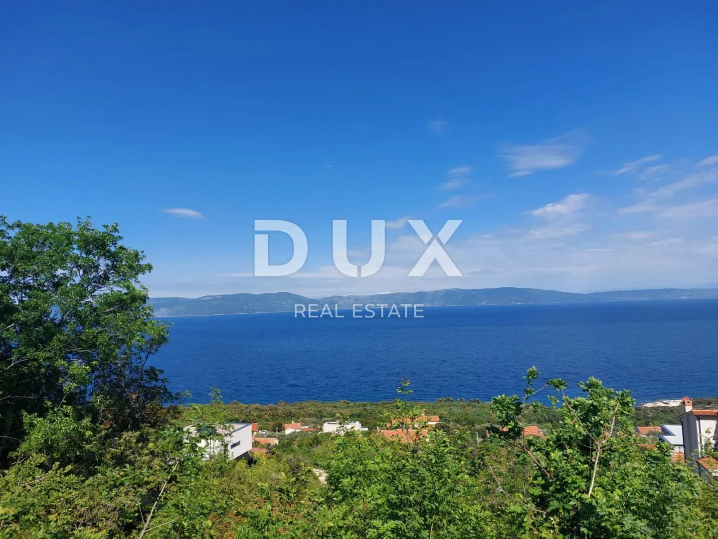 ISTRA, RABAC - Građevinsko zemljište s panoramskim pogledom na more - cover