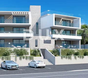 KLENOVICA - Luksuzni apartman na prvom katu, 100m od mora, parking, novogradnja - cover