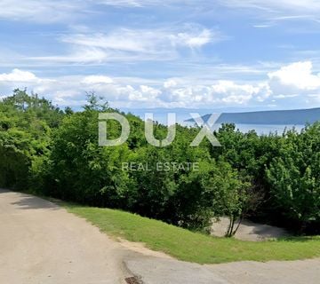 ISTRA, RABAC - Zemljište građevinskom dozvolom i pogledom na more - cover