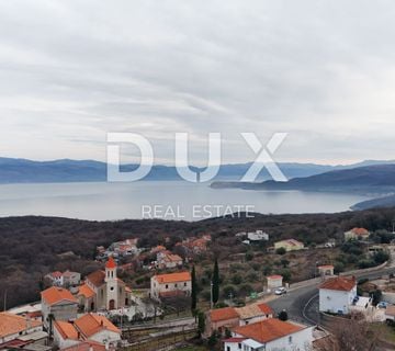 OTOK KRK, RISIKA - Građevinsko zemljište s otvorenim pogledom na more - cover