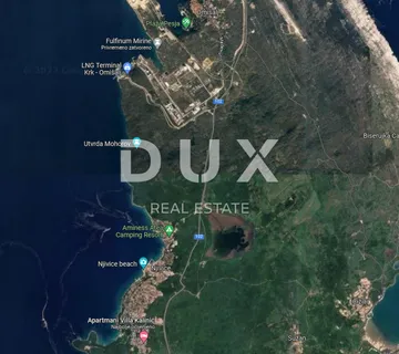 KRK, OMIŠALJ - GRAĐEVINSKO ZEMLJIŠTE, 220 METARA OD MORA!!! - cover