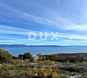 ISTRA, RABAC - Zemljište s fantastičnim pogledom na more i građevinskom dozvolom - cover