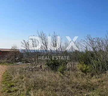 ISTRA, RABAC - Zemljište s građevinskom dozvolom i pogledom na more - cover