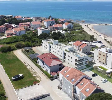 ZADAR, ZATON - Novogradnja s liftom 45 metara od plaže! A5 - cover