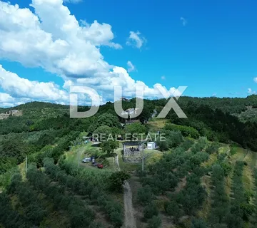 ISTRA, MOTOVUN - Veliko imanje od 170.000 m2, najljepši pogled u Istri - jezero Butoniga, Učka, Ćićarija, Motovun i Motovunska tartufarska šuma! - cover