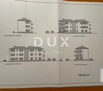 OTOK KRK, LINARDIĆI - Teren sa dozvolom za 6 apartmana - cover