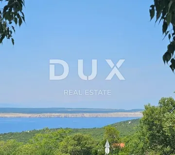 CRIKVENICA, JADRANOVO - zemljište 486 m2 s panoramskim pogledom na more! PRILIKA! - cover
