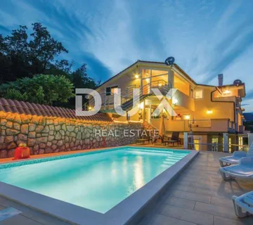 OPATIJA, VEPRINAC - vila 1000m2 s pogledom na more, 6 apartmana i bazenom + okoliš 1000m2 - cover
