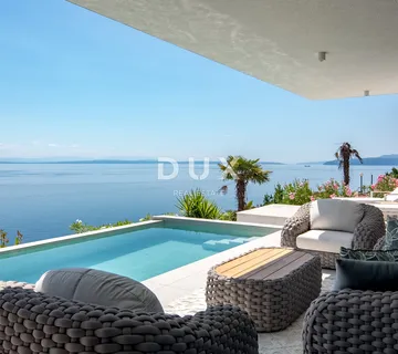 OPATIJA, CENTAR - luksuzna rezidencija za dugoročni najam s vlastitim bazenom i garažom - cover