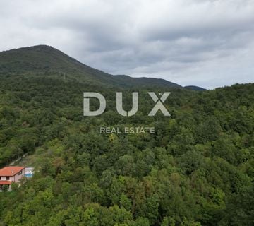 OPATIJA, VEPRINAC - građevinsko zemljište 1800m2 s pogledom na more za obiteljsku kuću/ villu/ apartmane/ kuću za iznajmljivanje - odmor s bazenom - cover