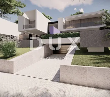 OPATIJA, BREGI- zemljište 801m2 S LOKACIJSKOM DOZVOLOM! za  exluzivnu villu s bazenom i panoramskim pogledom na more - cover