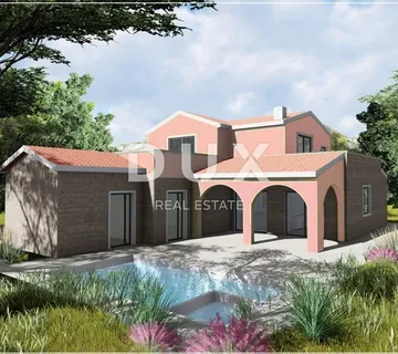 ZADAR, VRSI - Građevinsko zemljište s dozvolom za gradnju kuće za odmor - cover