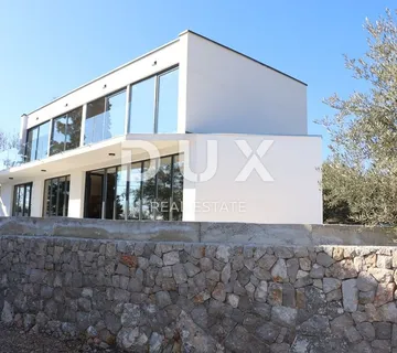 OTOK KRK, POLJICA (okolica) - Moderna vila 4S+DB, bazen, roštilj, parking - cover