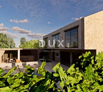 ISTRA, MOTOVUN - Zemljište s građevinskom dozvolom i atraktivnim projektom - cover