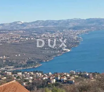 Opatija, Bregi - Poljoprivredno zemljište s prekrasnim panoramskim pogledom na more, kao prilika za skoru prenamjenu u građevinsko! - cover