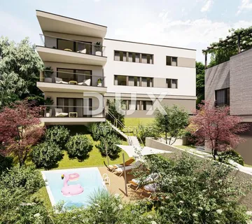 OPATIJA, POBRI - građevinsko zemljište 1368m2 S LOKACIJSKOM DOZVOLOM!! za stambenu zgradu  - cover