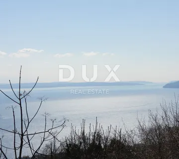 OPATIJA, IČIĆI, ANIČIĆI - građevinsko zemljište 1109m2 s pogledom na more za obiteljsku kuću / villu / apartmane / kuću za iznajmljivanje - odmor s bazenom  - cover