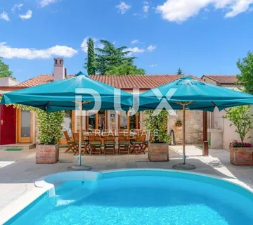 ISTRA, KANFANAR - Dvije kamene tradiocionalne vile s privatnim bazenom - cover