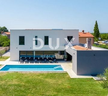 ISTRA, LABIN - Novoizgrađena katnica s bazenom i dodatnim zemljištem - cover
