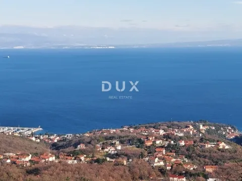 OPATIJA, IČIĆI, POLJANE- starina s prekrasnim panoramskim pogledom na more, spremna za adaptaciju - cover