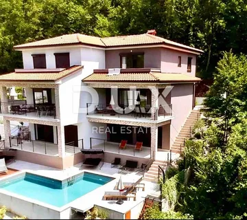 OPATIJA, VEPRINAC – obiteljska kuća u mirnom naselju s bazenom, parkingom i okućnicom - cover