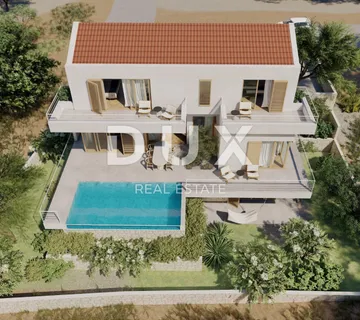 OTOK PAG, JAKIŠNICA -Moderna vila s bazenom u izgradnji - cover