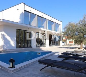 OTOK KRK, POLJICA (okolica) - Moderna vila 4S+DB, bazen, roštilj, parking - cover