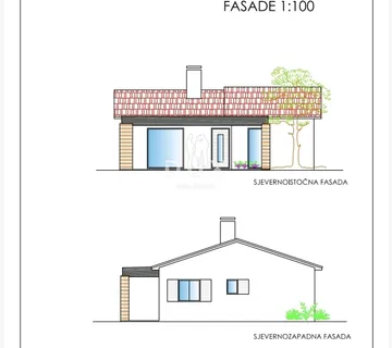 ISTRA, LABIN - Građevinsko zemljište 500 m2 sa projektom - cover