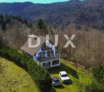 GORSKI KOTAR - Prekrasna kuća na osami u Nacionalnom parku Risnjak - cover