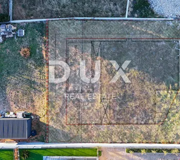 OTOK KRK, PUNAT - RIJETKOST! - Građevinsko zemljište, pogled na more, projektna dokumentacija - cover