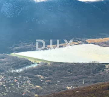 CRIKVENICA, TRIBALJ - Zemljište sa pogledom na jezero - cover