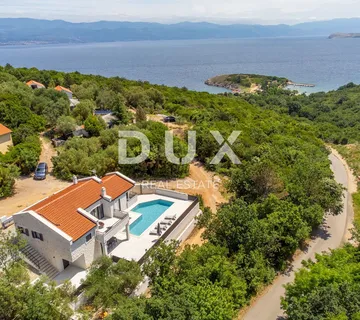 OTOK KRK, VRBNIK - Luksuzna kuća s bazenom u blizini mora - cover