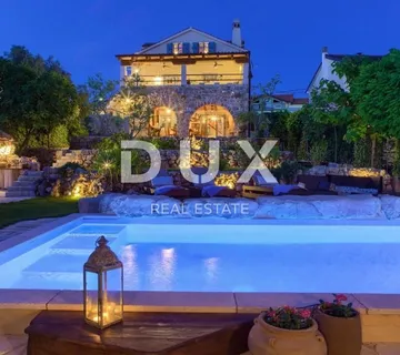 OTOK KRK, okolica MALINSKE - Luksuzna rustikalna vila - cover