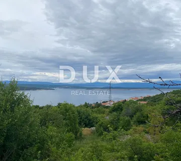 CRIKVENICA - građevinsko zemljište 536 m2 s pogledom na more! PRILIKA! - cover