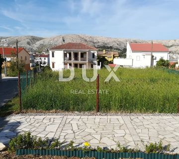 OTOK PAG - građevinsko, zemljište, 370 m2, pristup s asfalta - cover