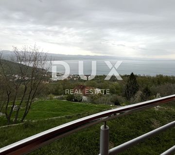 LOVRAN, DOBREĆ - Stan s panoramskim pogledom na kvarnerski zaljev - cover