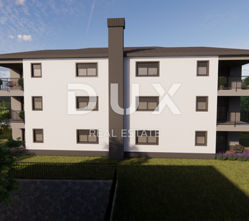 MATULJI, JUŠIĆI, JURDANI- stan prizemlje 84,08 m2 u novogradnji DB+2S s okućnicom - cover